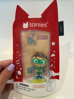 NWT Tonies Super Why Audio Play Character - Green and Blue